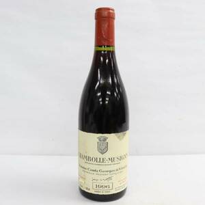 1円~Comte Georges de Vogue（コント ジョルジュ ド ヴォギュエ）シャンボール ミュジニー 1996 13％ 750ml X23K140013