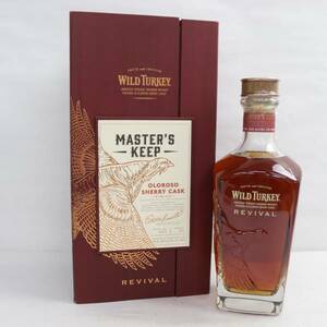 WILD TURKEY（ワイルドターキー）マスターズ キープ リバイバル オロロソ シェリー カスク 12-15年 50.5％ 750ml O23K260041