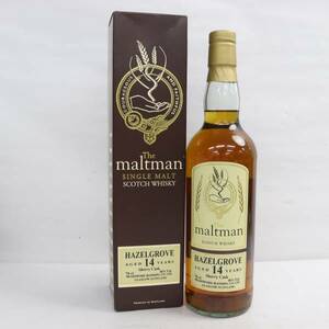 The malt man（モルトマン）ヘーゼルグローヴ 14年 シェリー カスク 1998-2012 46% 700ml G23K200111