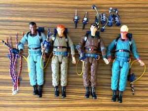 激レア 美品 Diamond Select リアル ゴーストバスターズ 7インチ フィギュア 4個セット Real Ghostbusters 玩具 コレクター 映画