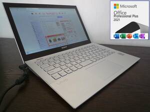 O彡 VAIO Duo 11 SVP1121A2J Core i5-4200U1.6GHz/8G/128G/11.6型1,920×1,080/Win11+2021