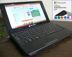 O彡 LuvBook LB-M100XP Atom N450 1.66GHz/1G/120G/10.1.型1,280×720/Win10+2021