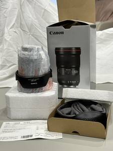 キャノン　キヤノン　Canon EF16-35mm F2.8L III USM 3型　レンズ　EF最終型　美品　元箱あり　送料込