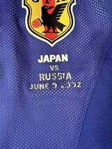 日本代表　ユニフォーム　2002　L　中田　NAKATA　ホーム　アウェイ　サッカー　日本代表　Jリーグ　J1　J2　J3　半袖_画像4