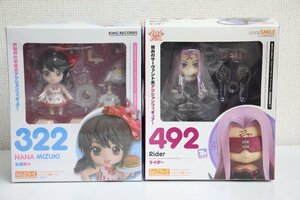 ●(5)未開封 未使用 グッドスマイルカンパニー ねんどろいど NANA MIZUKI 322 Rider 492