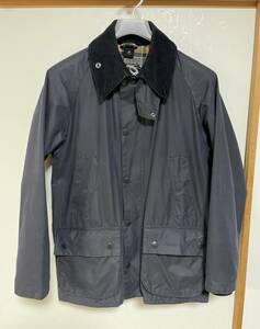 Barbour BEDALE ネイビー サイズ38 オイルド バブアー ビデイル 3ワラント made in England 中古 美品 2019年製