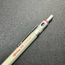 廃番 rotring ロットリング 500 旧型 グレー 製図用 シャープペンシル 0.35mm _画像2