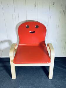 ヤトミ 【木製 子供用 椅子】 ローチェア キッズ イス 肘置付 ベビー用品 子ども こども 中古家具 手渡し可能