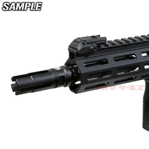 ★アルミ製・軽量★ SUREFIRE FH556タイプ 4-Prong フラッシュハイダー M14逆ネジ ( SF AR15 M4 シュアファイア_画像3