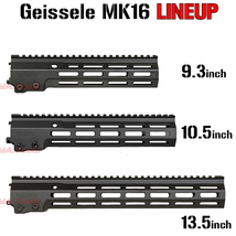 ◆マルイ&インチネジ 対応◆ M4用 Geissele SMR MK16 タイプ URG-I SOPMOD 10.5inch ハンドガード DDC (ガイズリー BLOCK3 III HANDGUARD_画像9