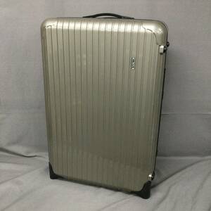 051114　250072　RIMOWA　リモワ　スーツケース　サルサ　TSAロック　グレー・ベージュ系カラー　トラベルバッグ　カバン　　