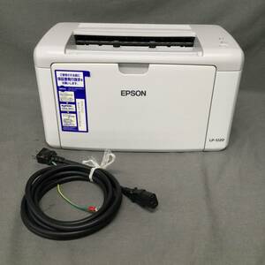 051024 247829 EPSON エプソン レーザープリンタ LP-S120 モノクロ ホワイト系カラー 通電OK