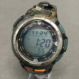 051127 250611 CASIO カシオ 腕時計 PRO TREK プロ トレック PRW-1000J デジタル文字盤 グレー系カラー TOUGH SOLAR タフ ソーラー 稼働品