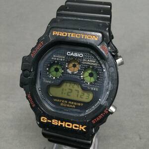 051127 250076 CASIO カシオ 腕時計 G-SHOCK Gショック DW-5900 デジタル文字盤 ブラック系カラー ラバーベルト QUARTZ クオーツ 稼働品