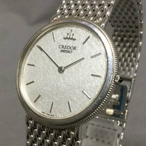 051130　249998　SEIKO　セイコー　CREDOR　クレドール　腕時計　8J80-6040　18KT刻印あり　71.7ｇ　クオーツ　メンズ　稼働品