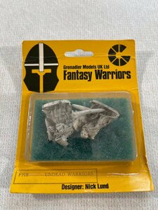 メタルフィギュア Grenadier Models Fantasy Warriors 918 Undead Warriors