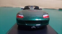 ☆美品 ☆未展示 ☆PMA Porsche Boxster 2002 (タイプ986) / ミニチャンプス1/43 ポルシェ ボクスター 2002 (タイプ986)グリーンメタリック_画像8