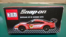 PART③☆美品 ☆未展示 ☆トミカ Snap-ON 限定 NISSAN GT-R NISMO GT3 ～1円スタート プチプチ・ダンボール包装 送料220円_画像1