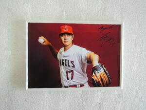 大谷翔平 エンゼルス ピッチャー ポスター 写真 A4 フォトフレーム 額縁 23×32cm 【送料無料】