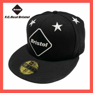 FCRB F.C.Real Bristol NEWERA ブリストル ニューエラ STAR EMBLEM CAP ロゴ スター エンブレム 刺繍 キャップ 帽子 7 1/4 57.7cm SOPHNET