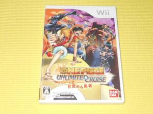 Wii★ワンピース アンリミテッドクルーズ エピソード2 目覚める勇者★箱付・説明書付・ソフト付