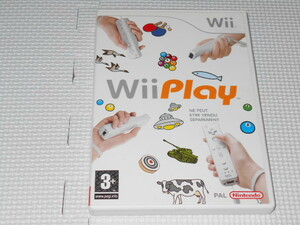 Wii★Wii Play 海外版 EU版 PAL★箱付・説明書付・ソフト付