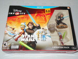Wii U★DISNEY INFINITY STAR WARS 3.0 STARTER PACK 海外版 北米版★箱付・説明書付・ソフト付