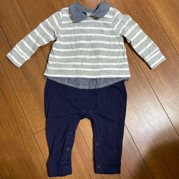 baby gap ロンパース ベビー服カバーオール長袖トレーナー長ズボン風