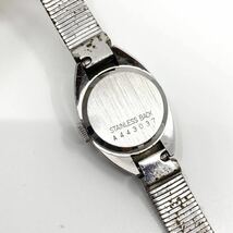 RADO Durance 手巻き式 腕時計 カットガラス バーインデックス 2針 シルバー 銀 ラドー デュランス ヴィンテージ Y136_画像6