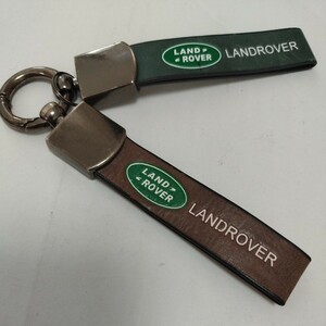 LAND ROVER ランドローバー 純正品 キーホルダーキーリング レザー 