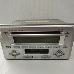 トヨタ純正 CKP-W52 CD カセットデッキ ワイド2DIN カーオーディオ CD カセットプレーヤー ジャンク品