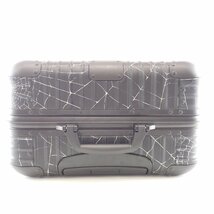 【1円/美品】 RIMOWA リモワ 【×シュプリーム】スパイダー CabinPlus 49L スーツケース ブラック_画像5