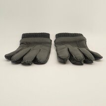 【美品】Dunhill ダンヒル ディアスキン カシミヤライニング 手袋 / グローブ EU9 UK9 1/2 24 グリーン メンズ_画像5