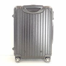 【1円】 RIMOWA リモワ 871.52 サルサ CABIN S 32L 4輪 スーツケース キャリーバッグ ブラック_画像3