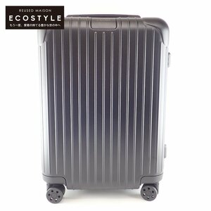 【1円/美品】 RIMOWA リモワ 8325363401 ブラック エッセンシャル キャビン ESSENTIAL CABIN スーツケース 36L