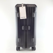 【1円/美品】 RIMOWA リモワ 8325363401 ブラック エッセンシャル キャビン ESSENTIAL CABIN スーツケース 36L_画像2