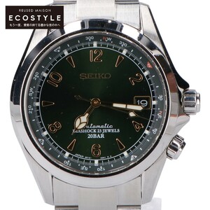 美品 SEIKO セイコー SARB017 6R15 MECHANICAL メカニカル アルピニスト 自動巻き 腕時計 シルバー