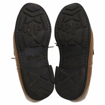 【1円】Paraboot パラブーツ 55419 CHAMBORDシャンボード スエード Uチップ シューズ 6F サンドベージュ メンズ_画像7