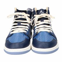 【1円/新品未使用】 NIKE ナイキ DR8868-400 Air Jordan 1 Mid SE Craft Obsidian オブシディアン シューズ 29 メンズ_画像2