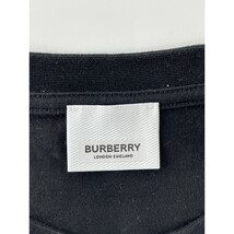 BURBERRY バーバリー 8038543 TBロゴプリントTシャツ ブラック L トップス コットン メンズ 中古_画像4