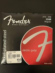 フェンダー Fender 250R 10-46 エレキギター弦