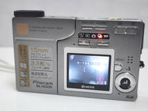 ★ R51114　KYOCERA 京セラ　Finecam SL400R　3X ZOOM LENS　17.4mm　F5.8　箱・ケース・説明書付き ★_画像4