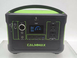 R51122　CALMMAX　ポータブル電源　YW500　リチウムイオン蓄電池　非常用　防災　キャンプ　アウトドア　本体のみ　　