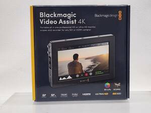R51129　Blackmagicdesign ブラックマジックデザイン　Blackmagic Video Assist 4K　ビデオアシスト　7インチ　箱付き