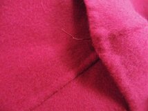 QUEEN LOIRE☆上質 カシミヤ100％ ヴィンテージ コート Fサイズ ピンク 美品 Aライン クイーンロワール_画像5