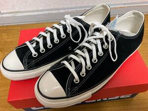 新品【26.5cm】コンバース スエード オールスター US OX ブラック【CONVERSE】