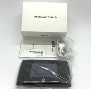 新品未使用 Rakuten WiFi Pocket 2B ZR02M ブラック 楽天 ポケットWi-Fi モバイルルーター 付属あり ルーター本体 送料無料