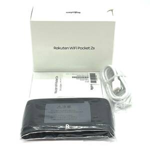 新品未使用 Rakuten WiFi Pocket 2B ZR02M ブラック 楽天 ポケットWi-Fi モバイルルーター 付属品あり ルーター本体 送料無料 