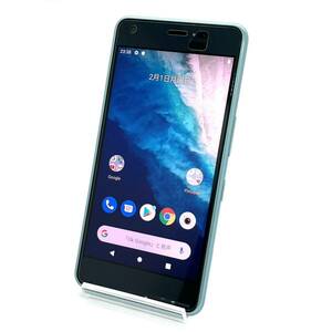 android One S4 ライトブルー S4-KC ワイモバイル SIMロック解除済み 白ロム スマホ本体 送料無料 Y25MR