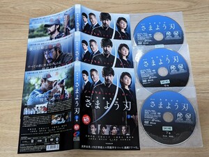 WOWOWドラマ 東野圭吾　さまよう刃　2021年 全3巻完結　竹野内豊　石田ゆり子　三浦貴大　國村隼他　レンタルDVD　ケース無し